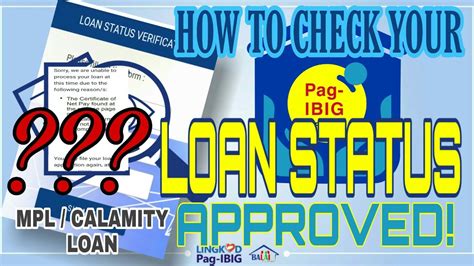 stl pag ibig loan status